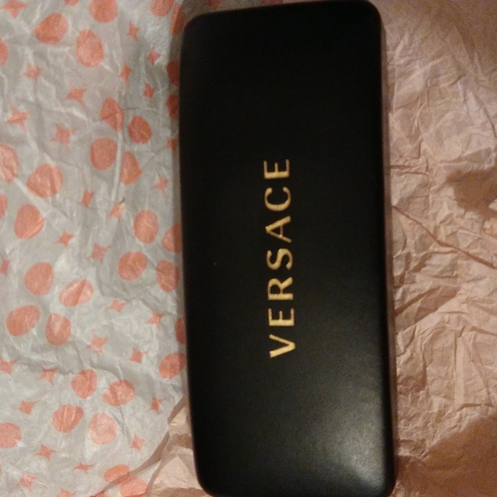 NWOT Versace eye glass case